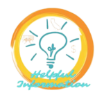 A cartoon lightbulb with the words "Helpful Information"